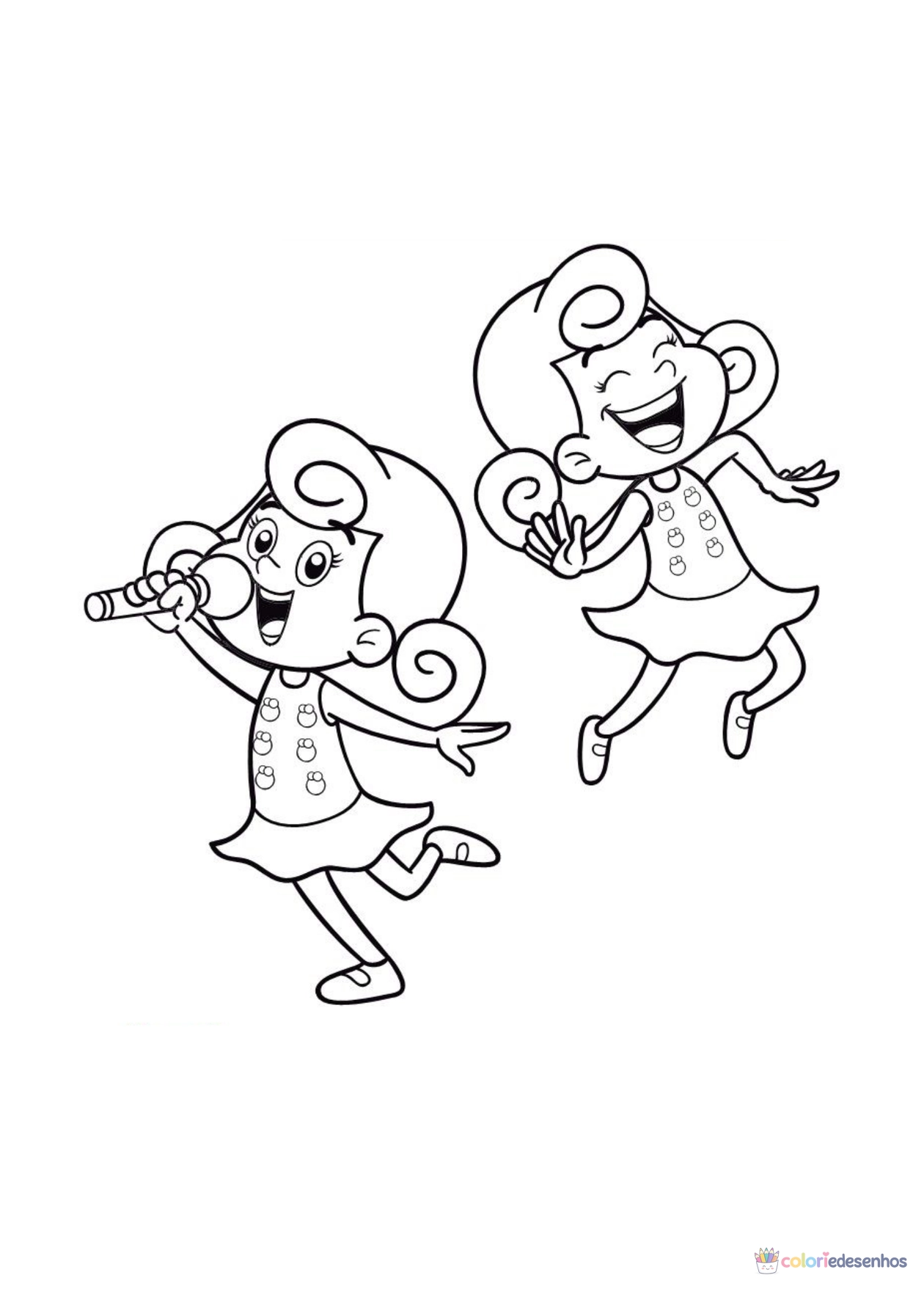 3 palavrinhas para imprimir e colorir para colorir