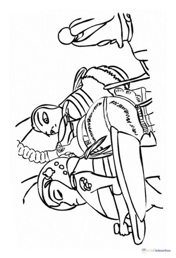 Abelhas para colorir