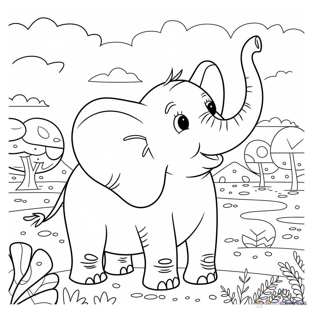 Animais para colorir