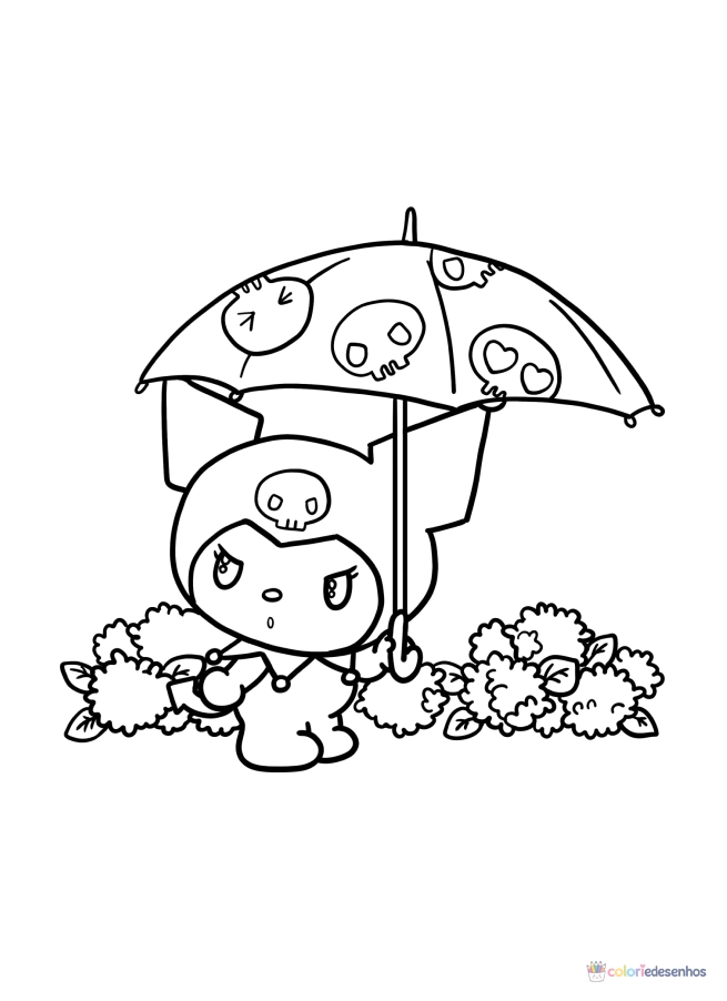 Desenhos de Anime para colorir