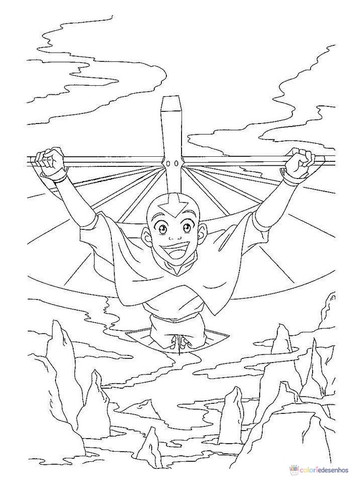 Avatar para colorir