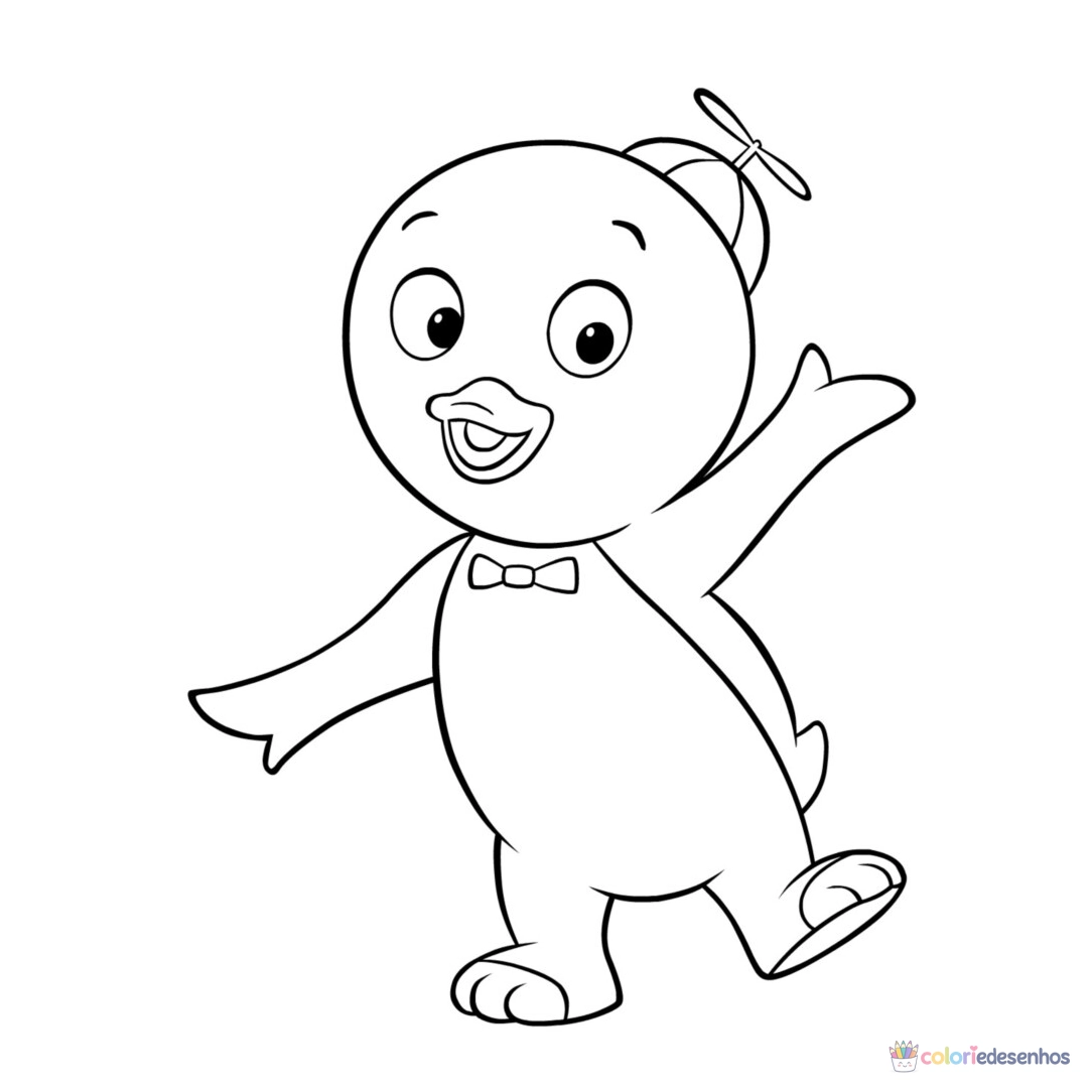 Backyardigans para colorir