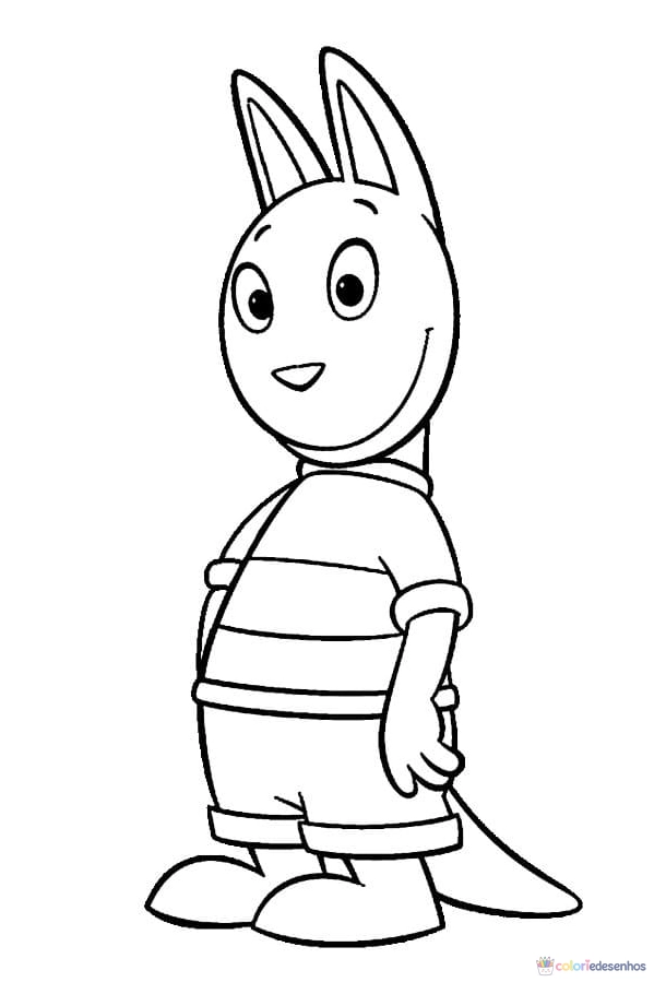 Backyardigans para colorir