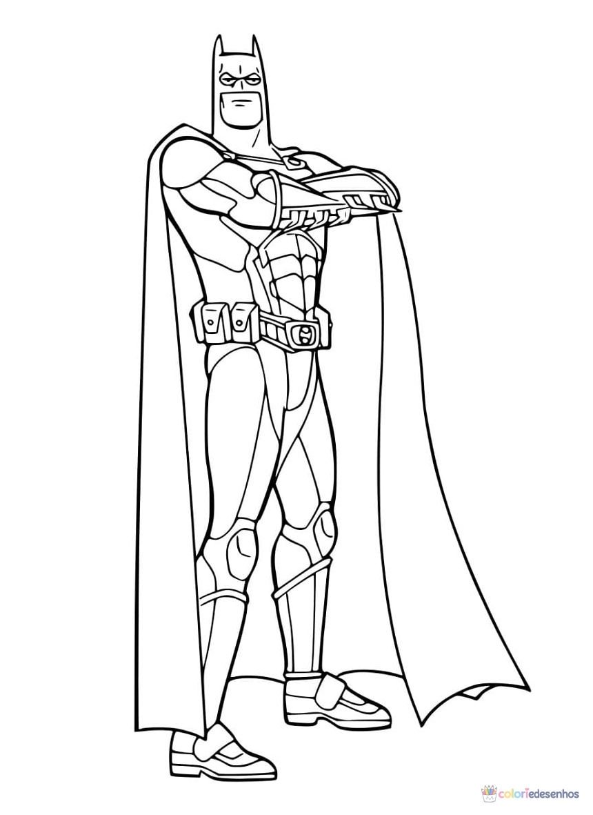 Batman para colorir