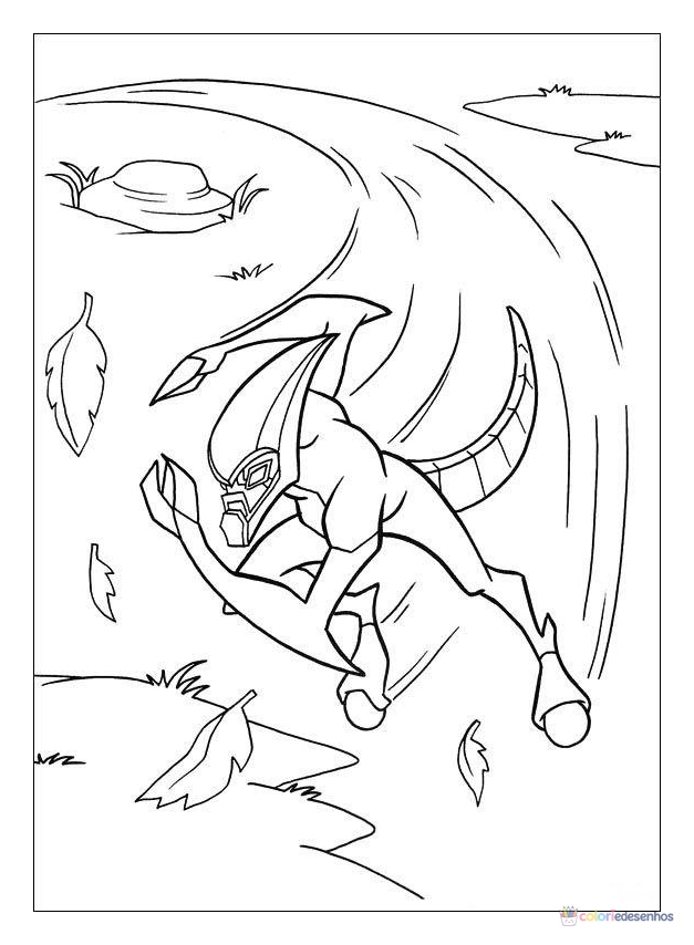 Ben 10 para colorir
