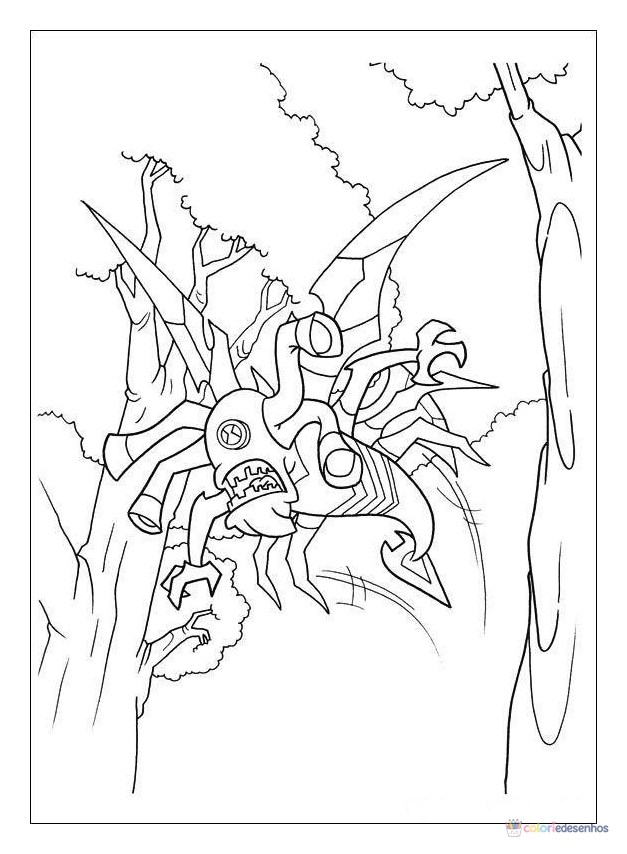 Ben 10 para colorir