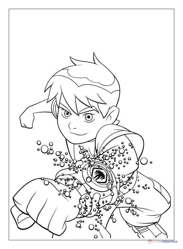 Ben 10 para colorir