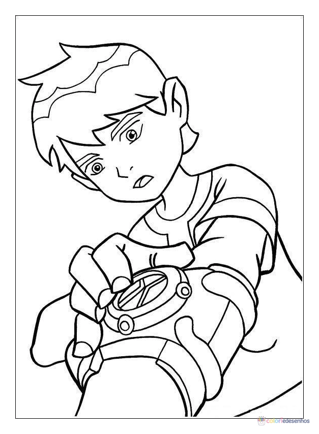 Ben 10 para colorir