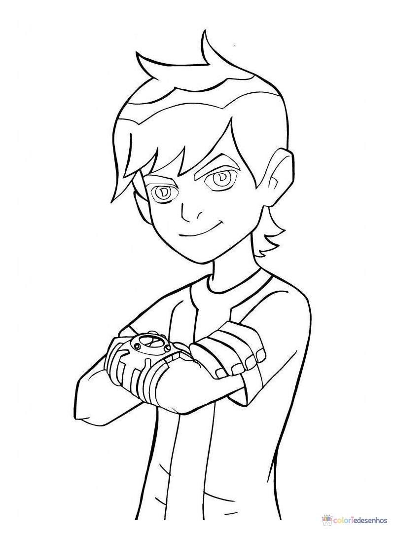 Ben 10 para colorir