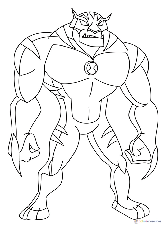 Ben 10 para colorir