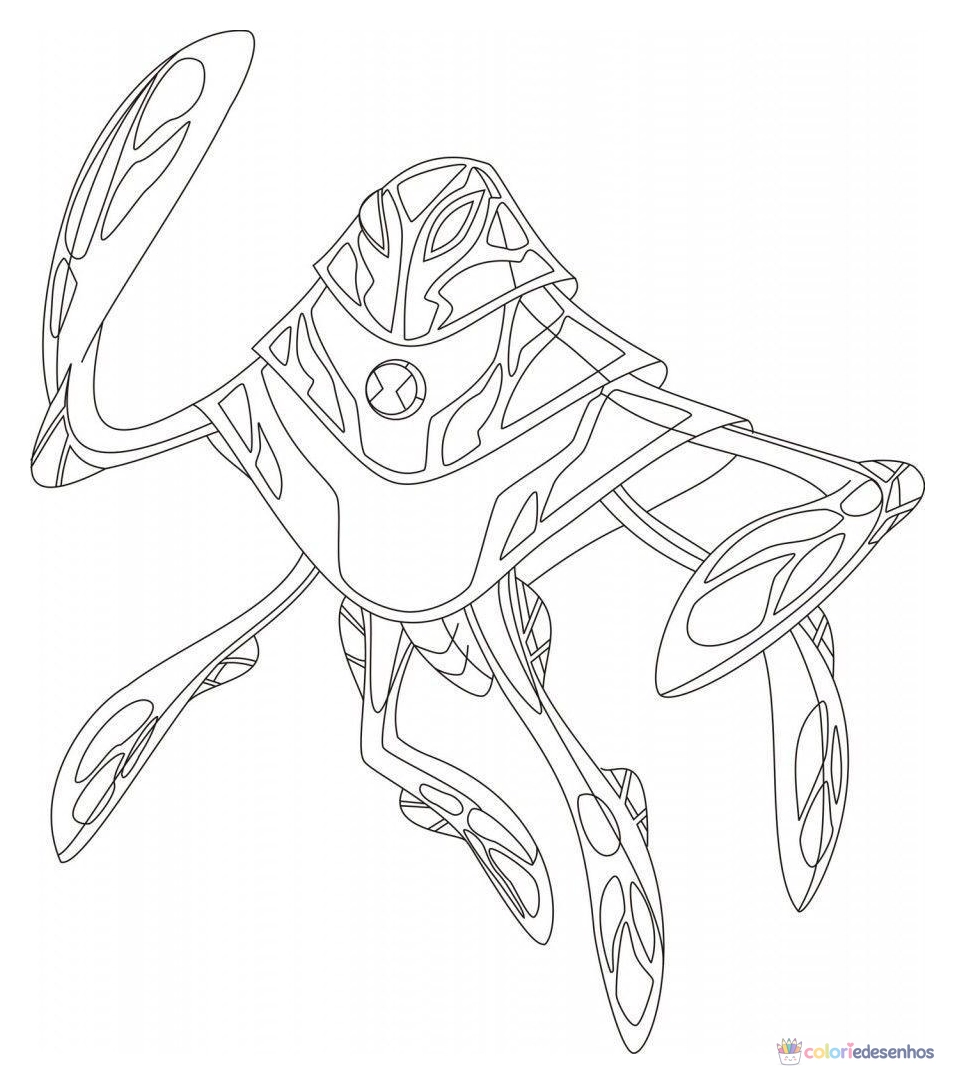 Ben 10 para colorir