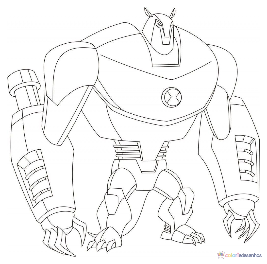 Ben 10 para colorir