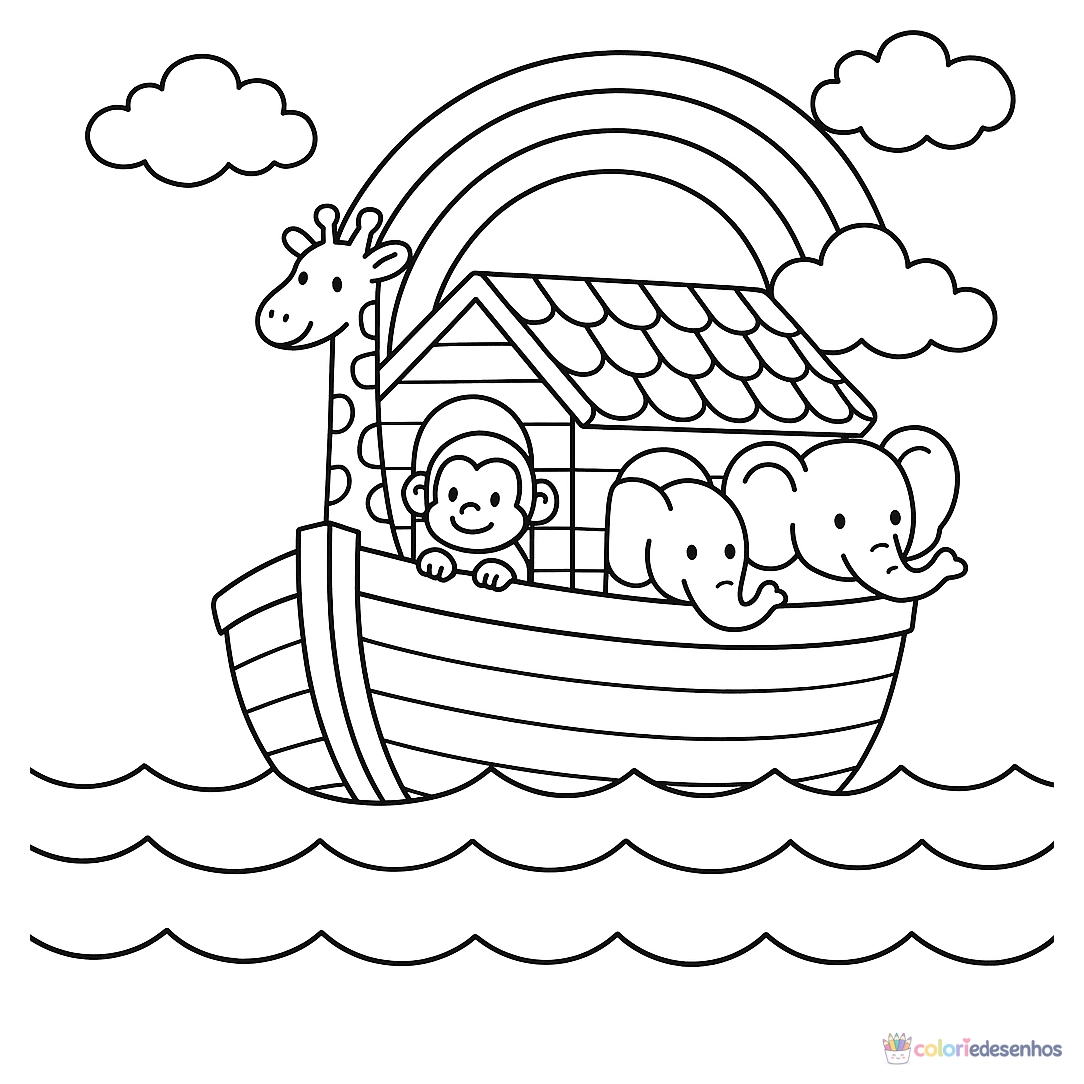 Desenhos bíblicos para imprimir e colorir para colorir