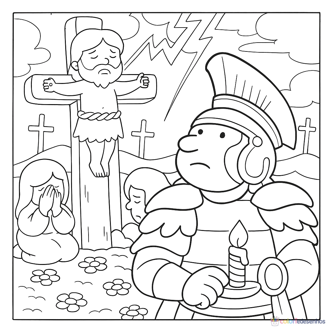 Desenhos bíblicos para imprimir e colorir para colorir