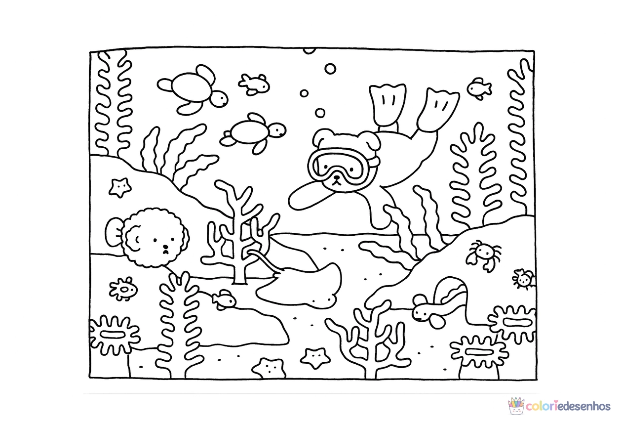 Bobbie Goods para imprimir e colorir para colorir