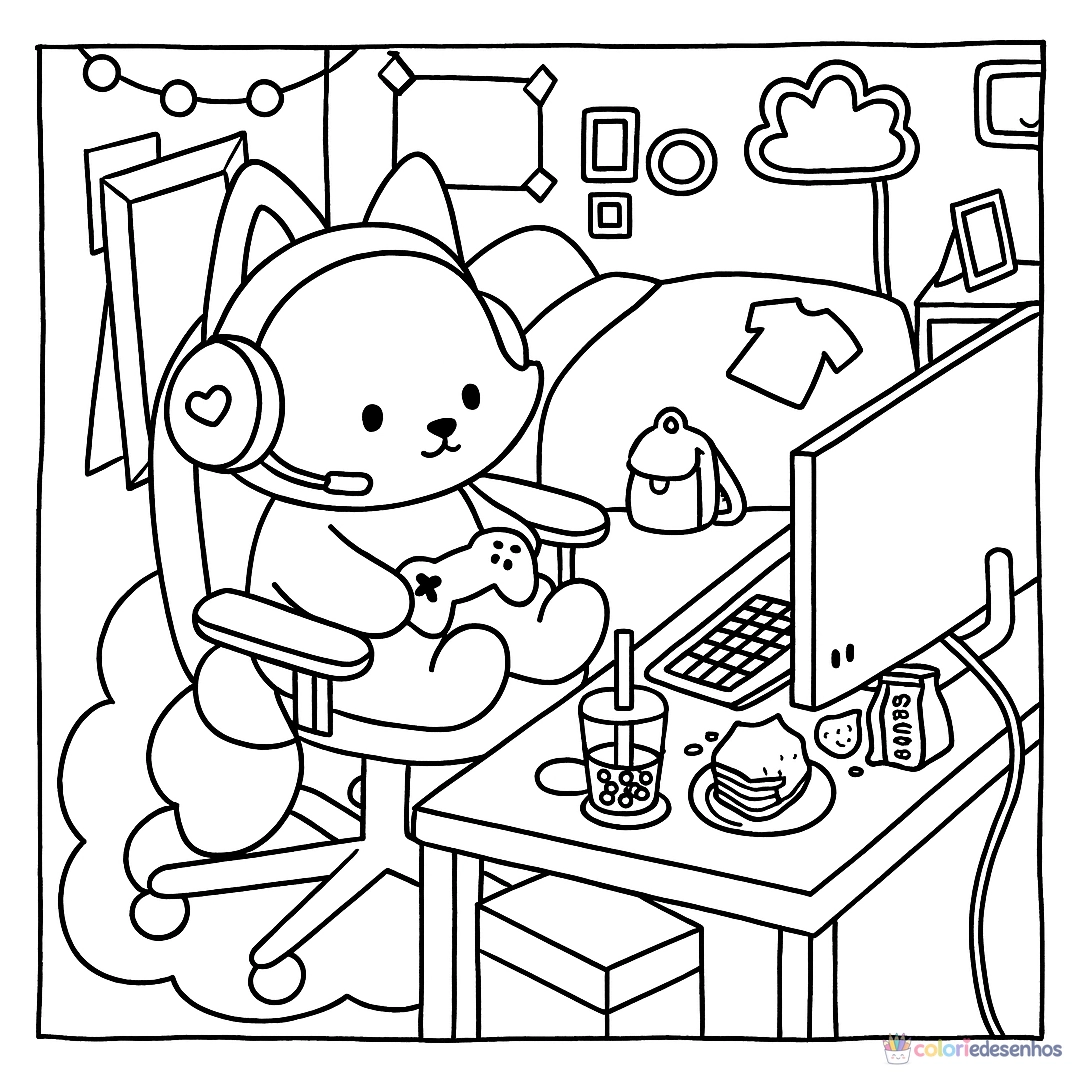 Bobbie Goods para imprimir e colorir para colorir