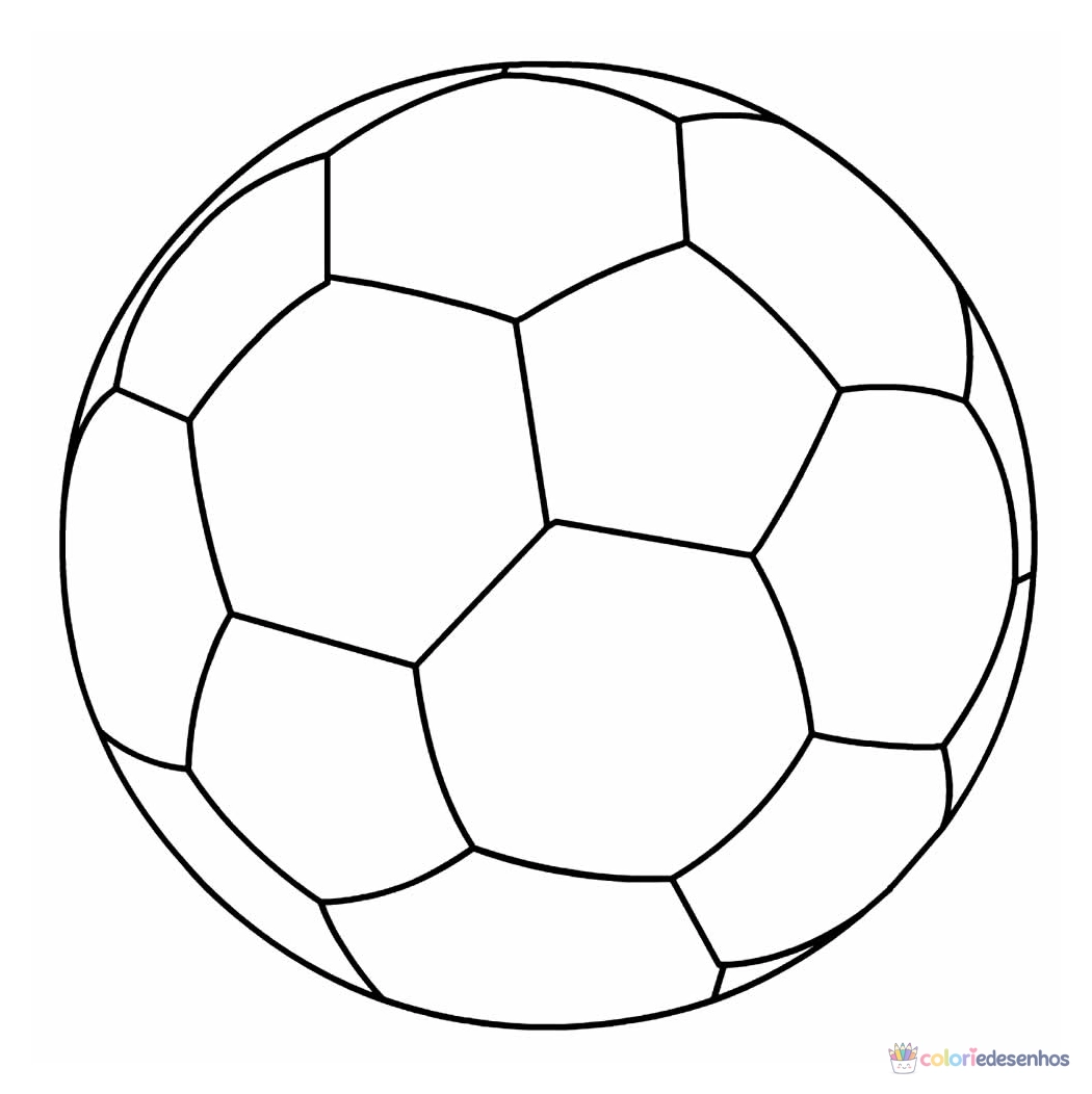 Bola para colorir