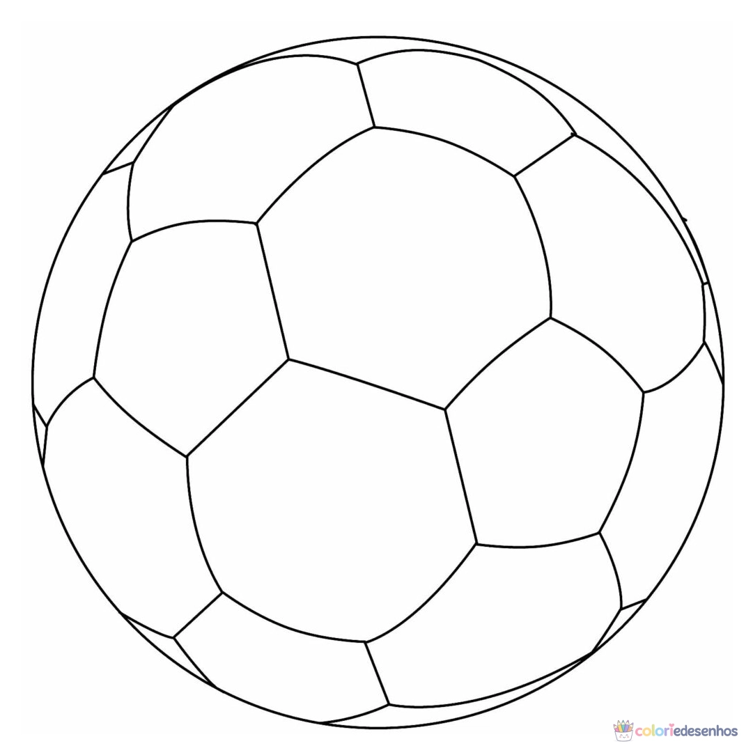 Bola para colorir