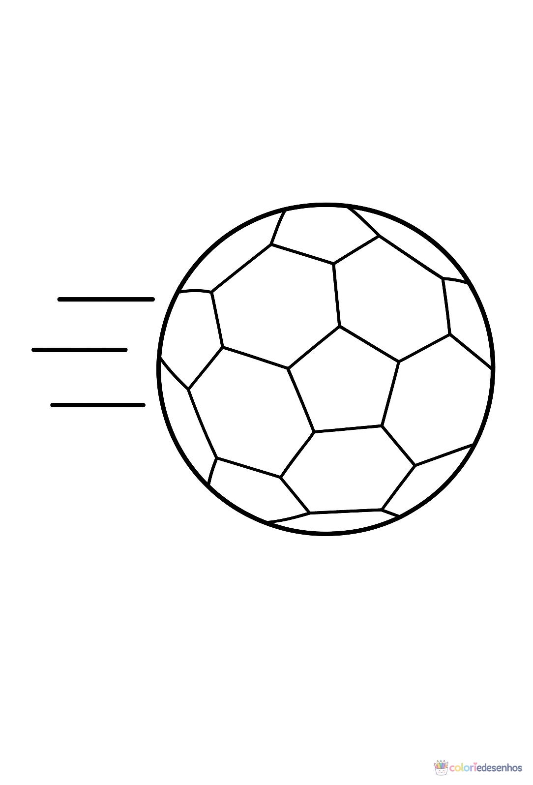 Bola para colorir