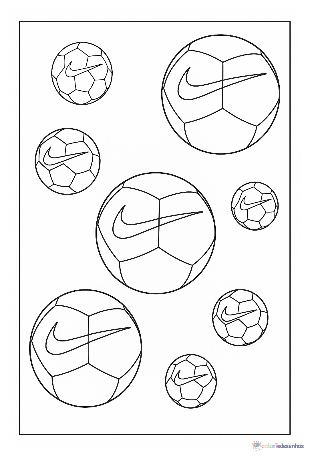 Bola para colorir