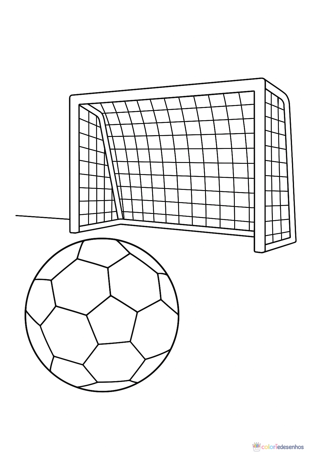 Bola para colorir