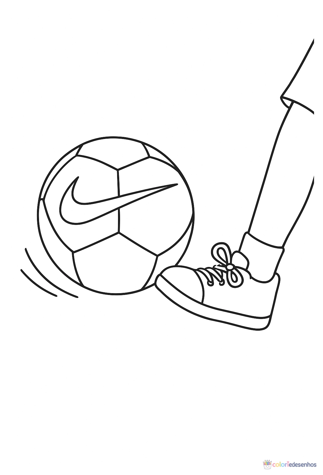 Bola para colorir