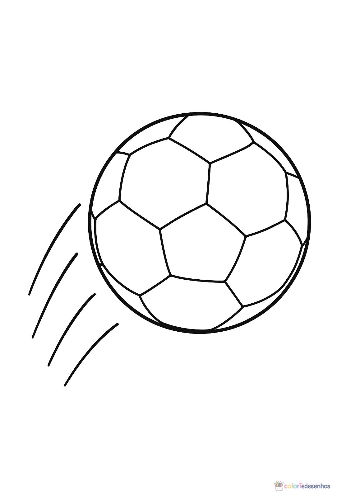 Bola para colorir