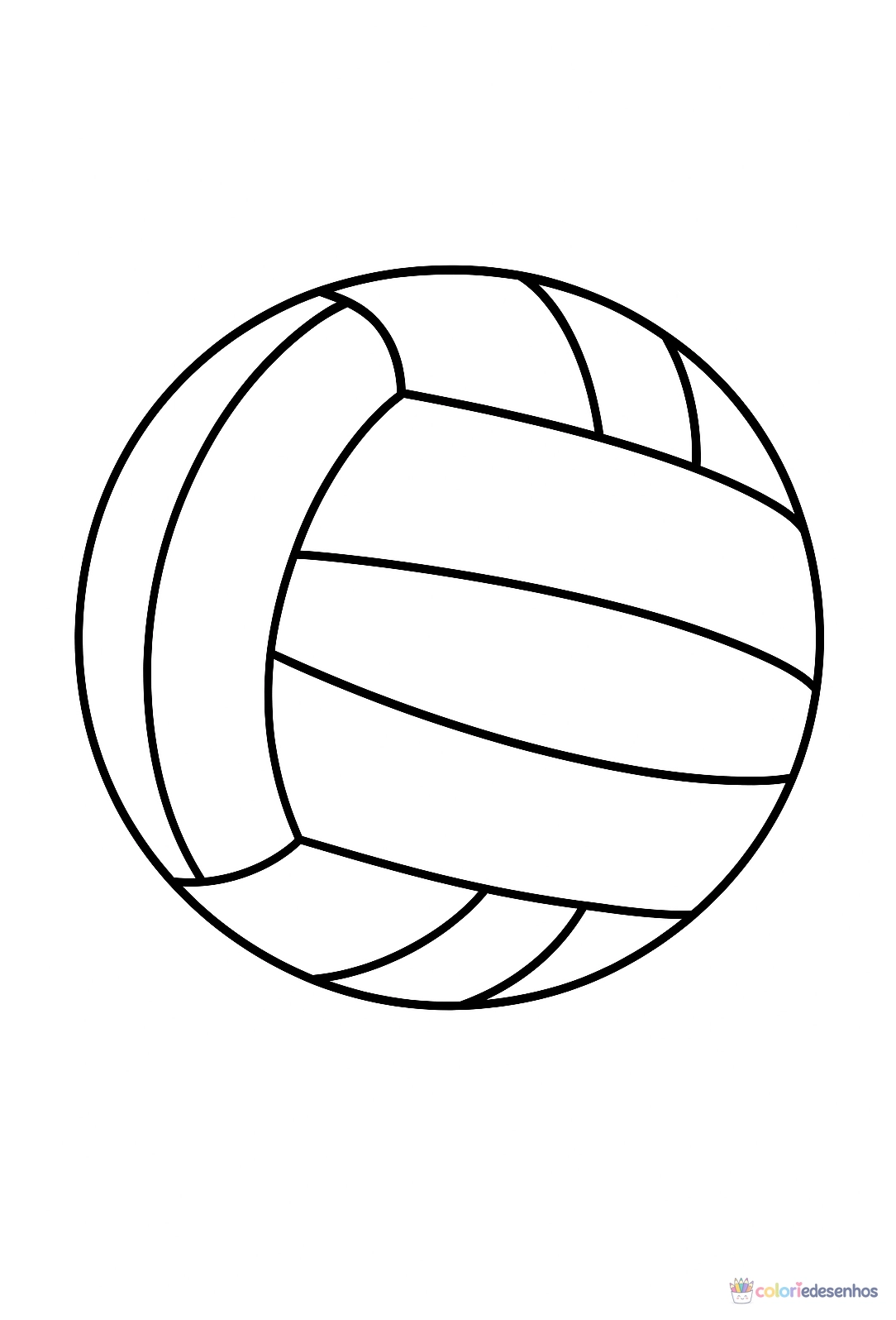Bola para colorir