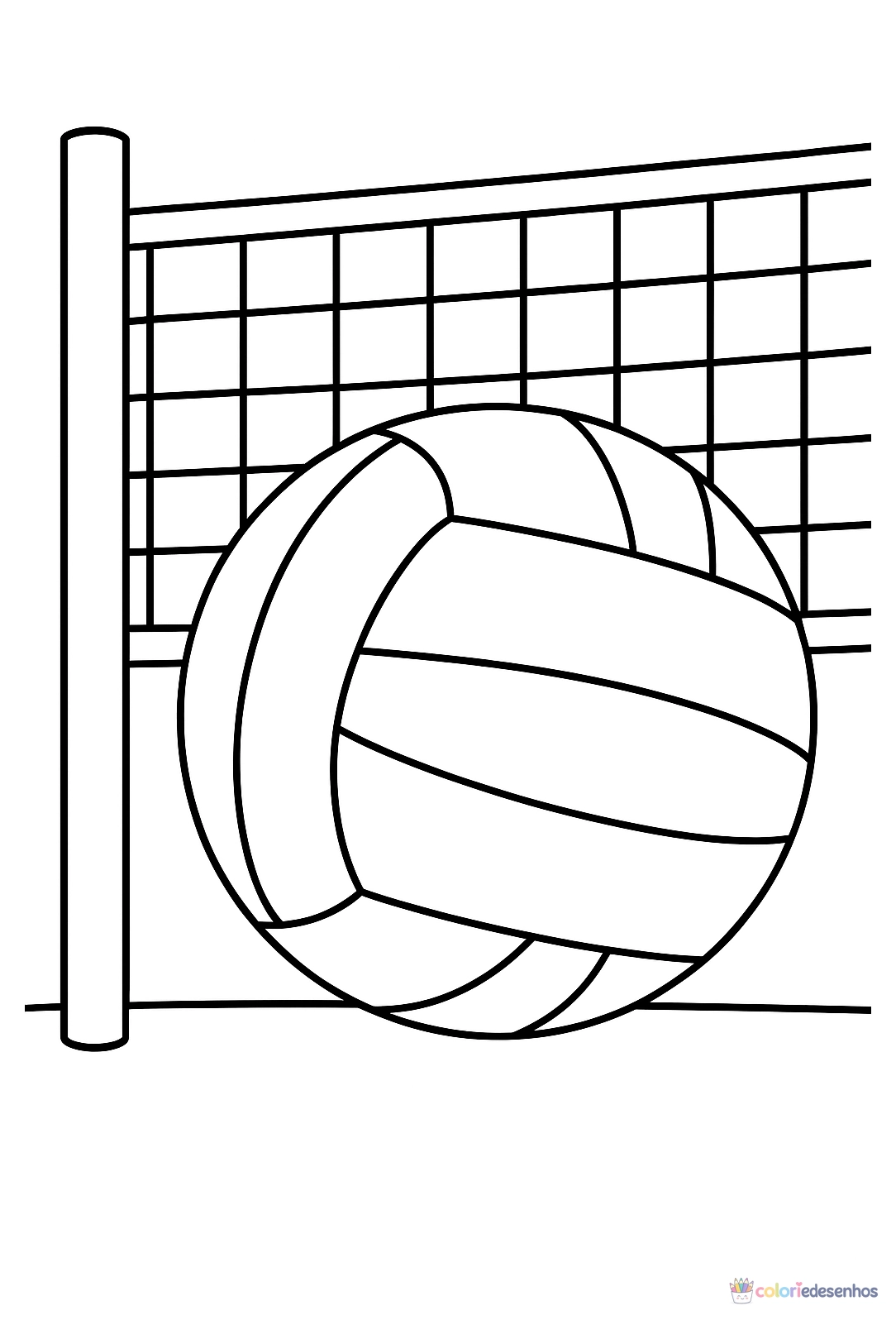 Bola para colorir