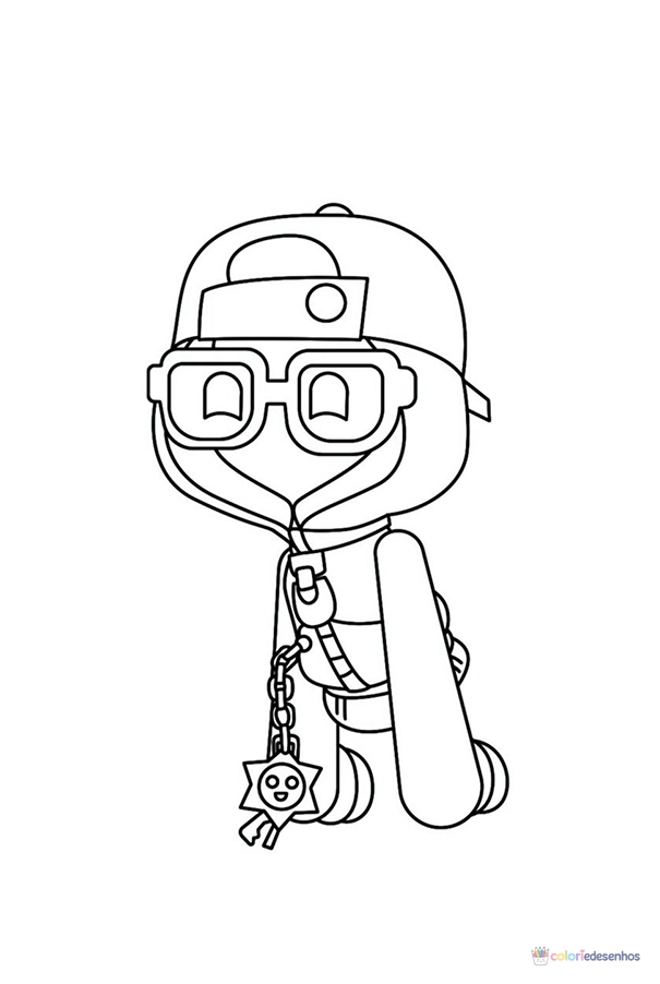 Brawl Stars para colorir