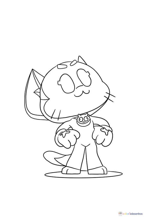 Brawl Stars para colorir