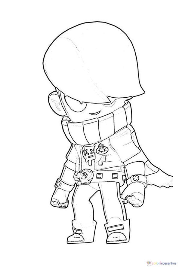 Brawl Stars para colorir