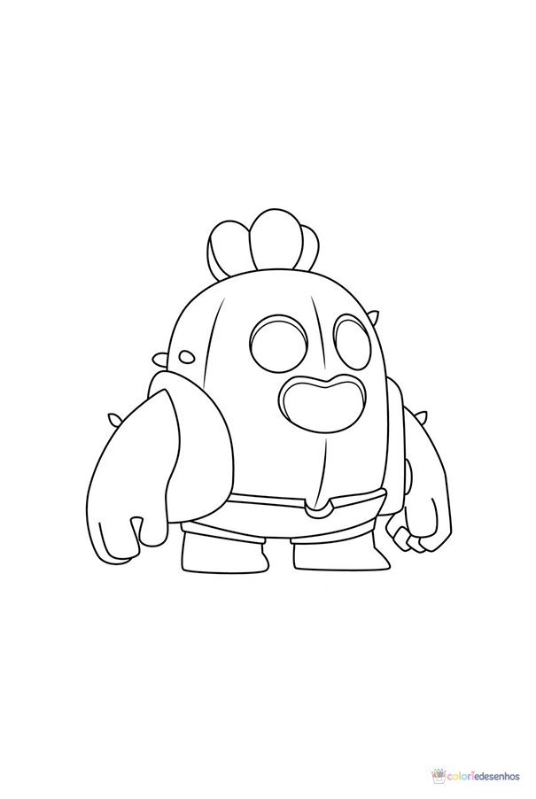 Brawl Stars para colorir