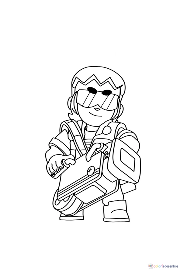 Brawl Stars para colorir