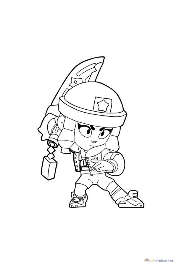 Brawl Stars para colorir