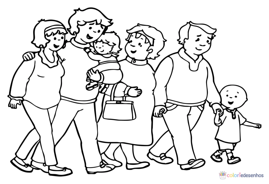 Caillou para imprimir e colorir para colorir
