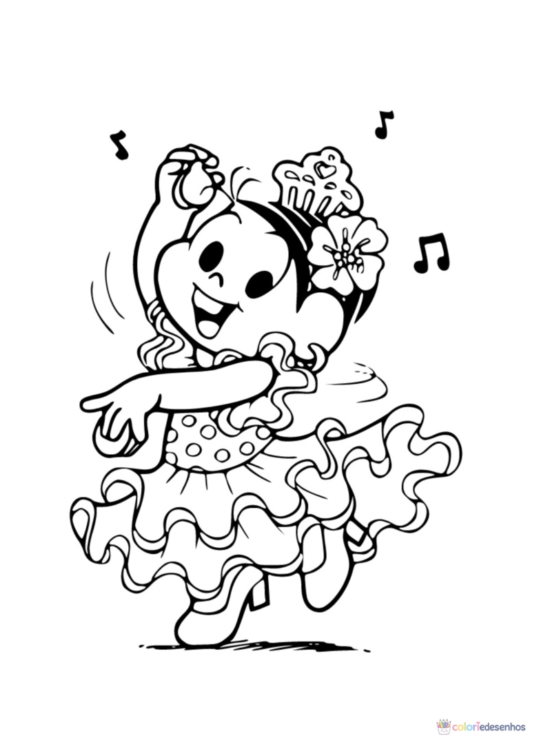 Carnaval para colorir
