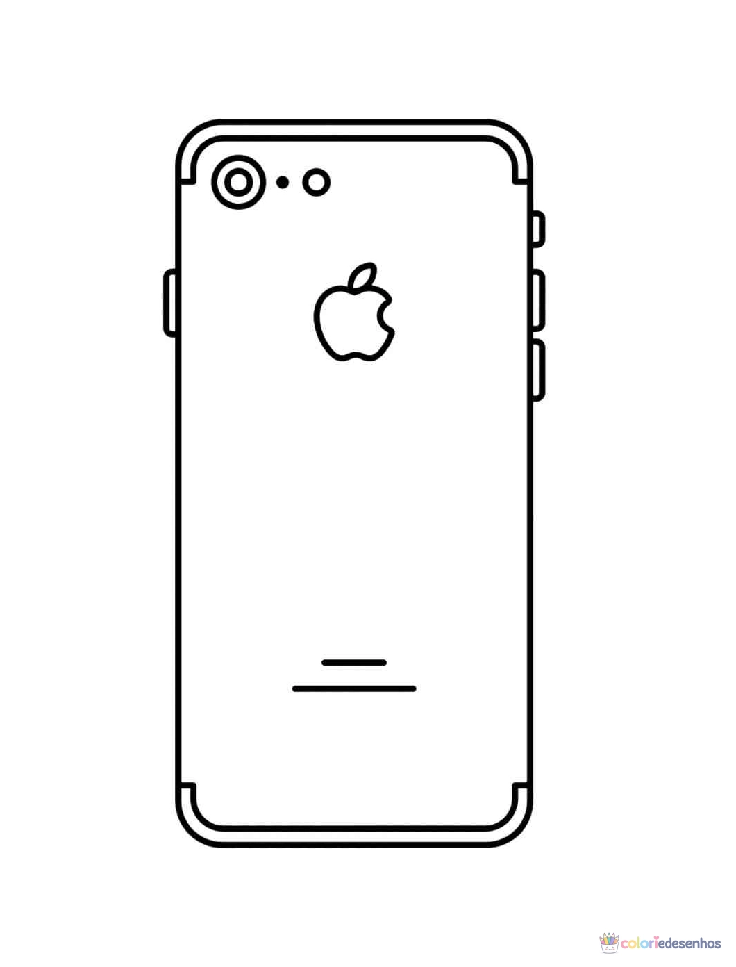 Celular para colorir