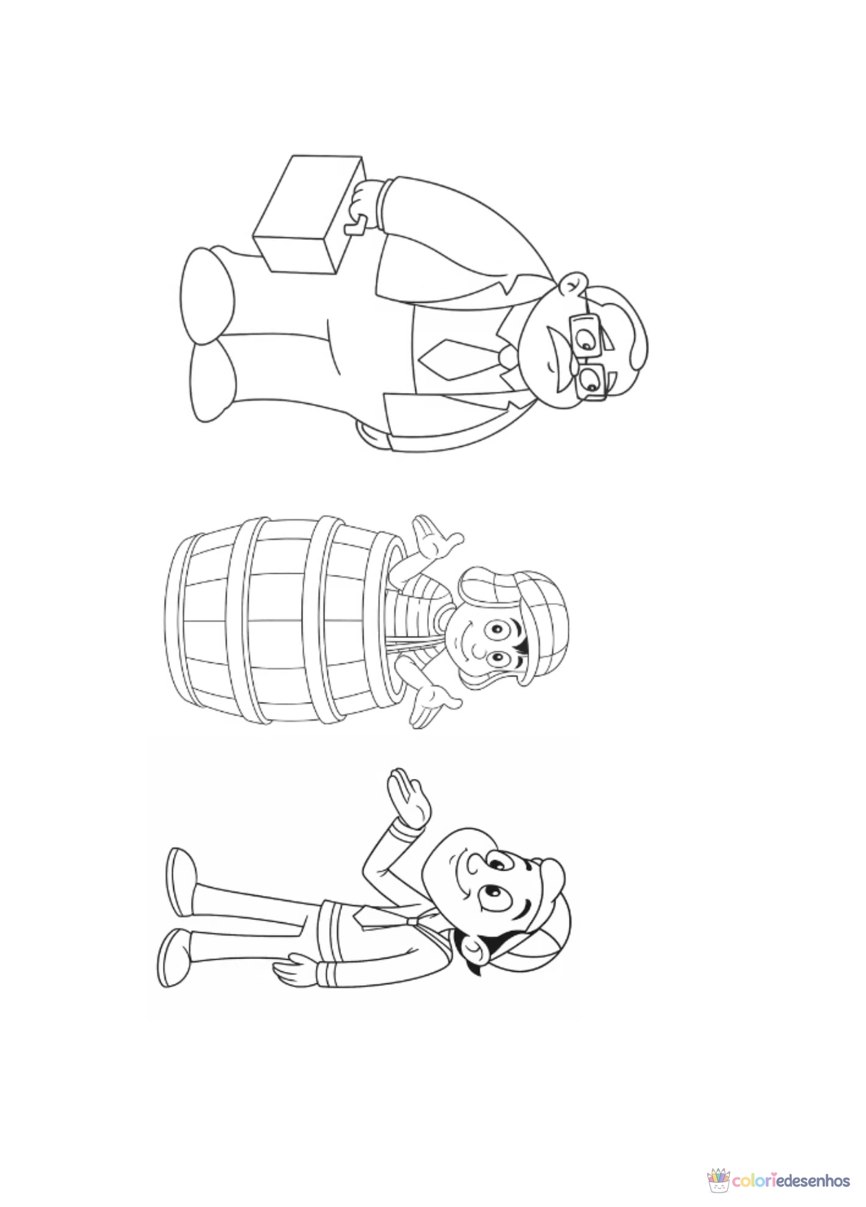 Chaves para imprimir e colorir para colorir