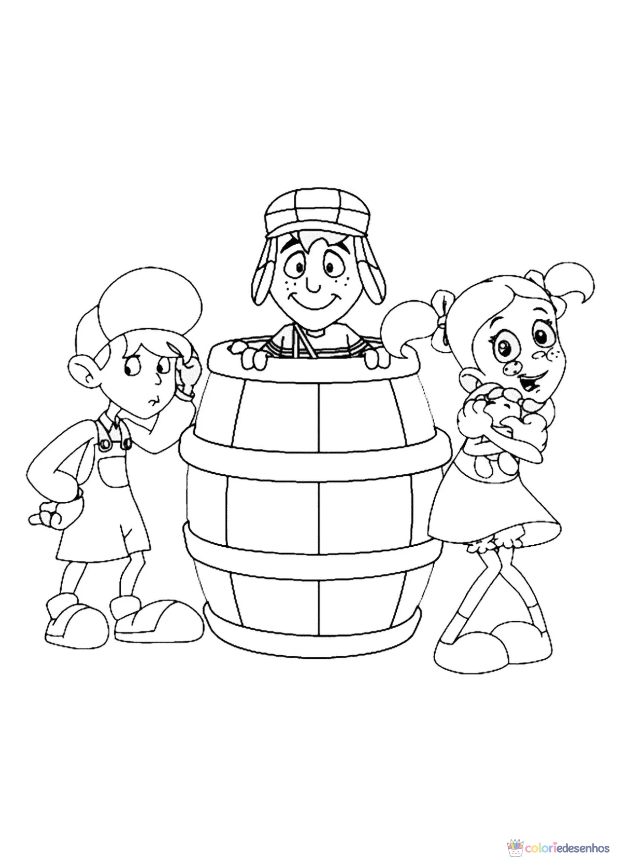 Chaves para imprimir e colorir para colorir