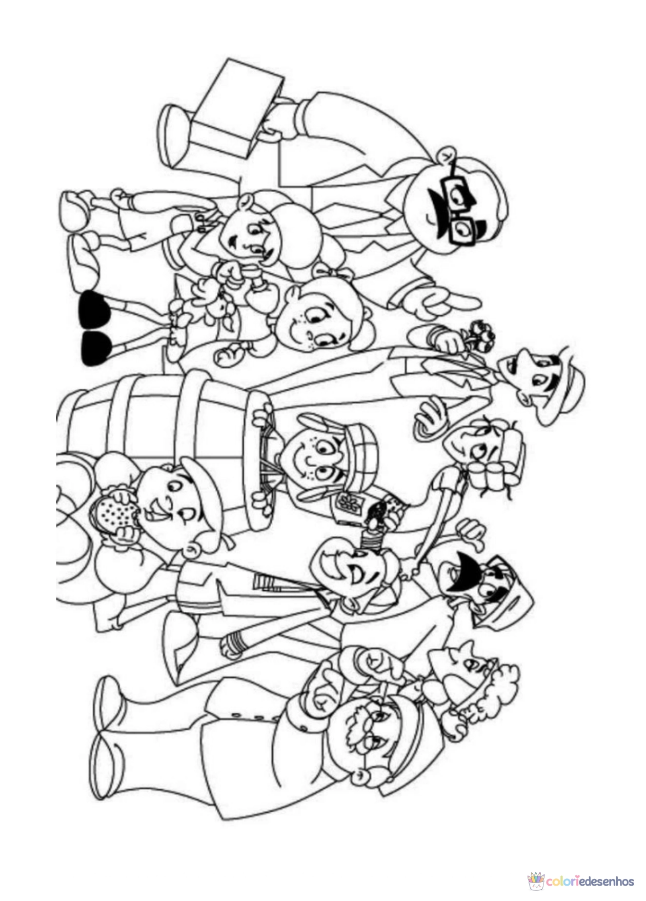 Chaves para imprimir e colorir para colorir