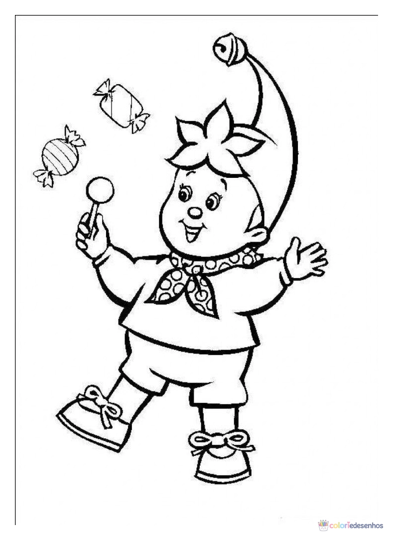 Circo para colorir