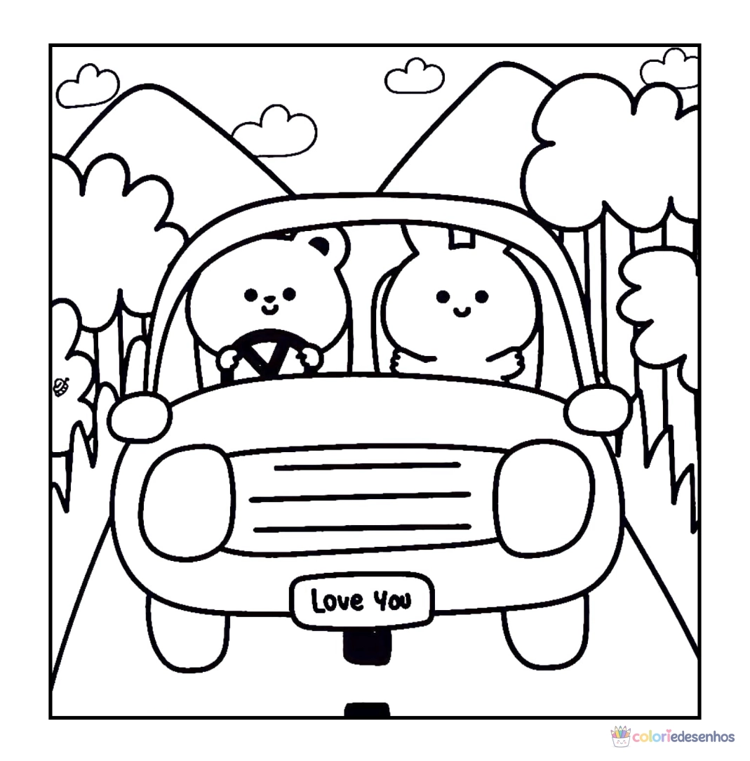 Cute and Comfy para imprimir e colorir para colorir