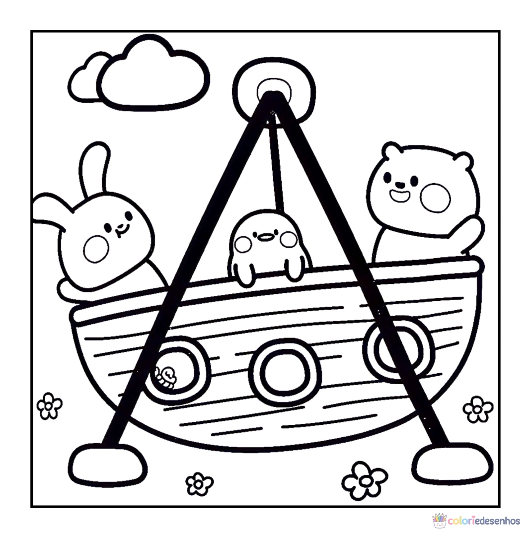 Cute and Comfy para imprimir e colorir para colorir