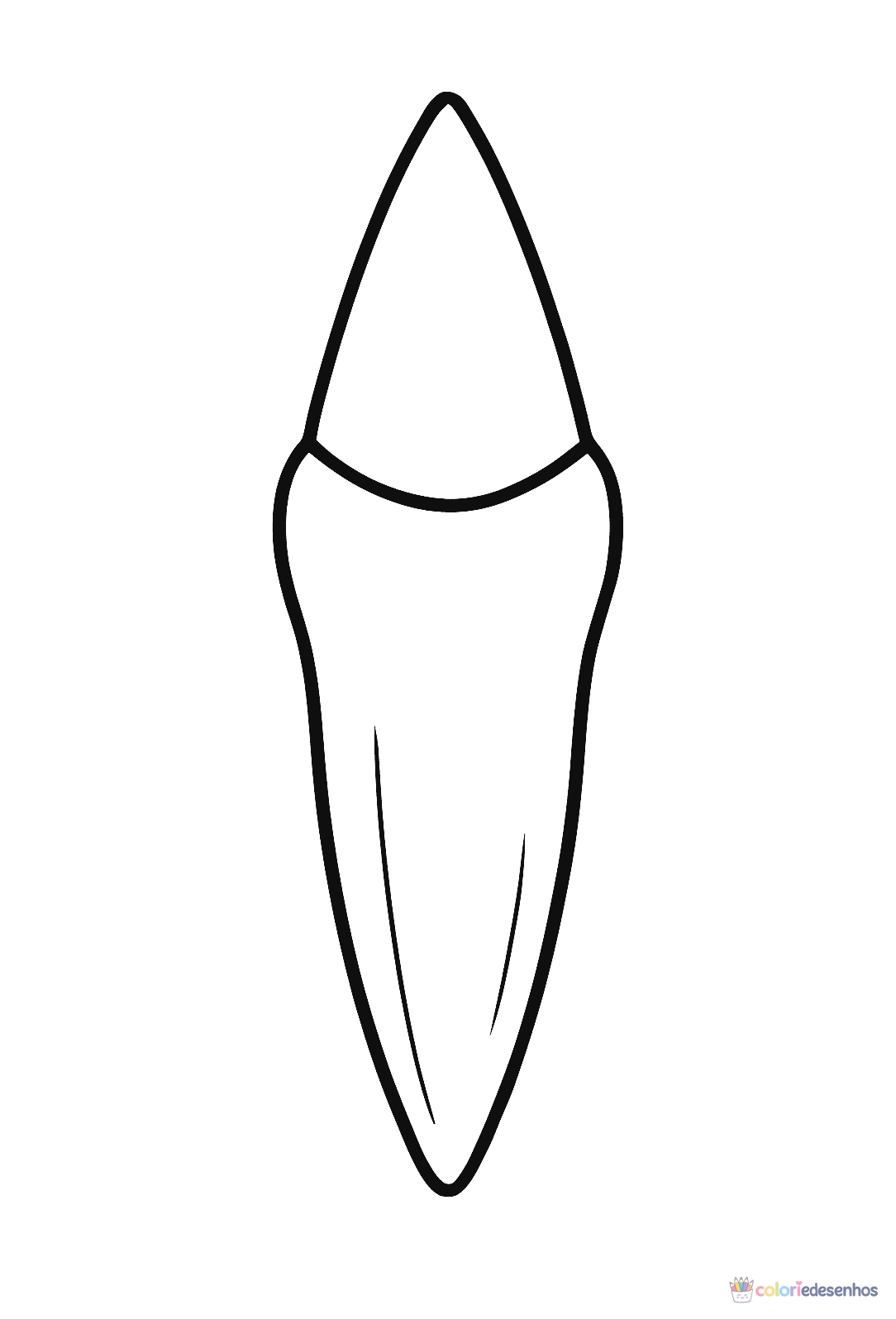 Dente e Dentistas para colorir