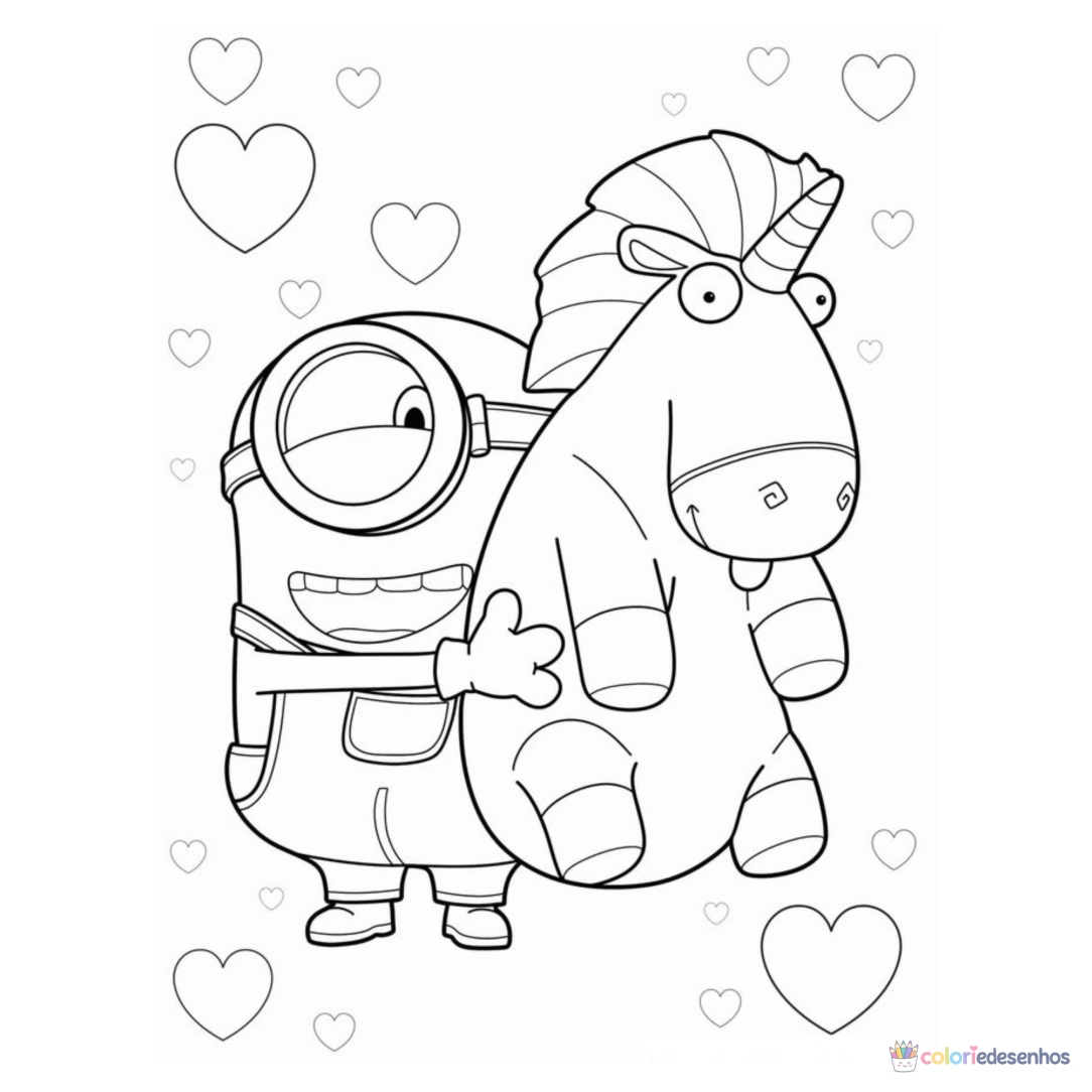 Meu malvado favorito para imprimir e colorir para colorir