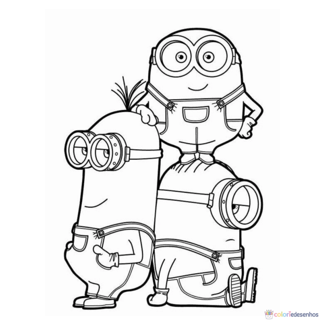 Meu malvado favorito para imprimir e colorir para colorir