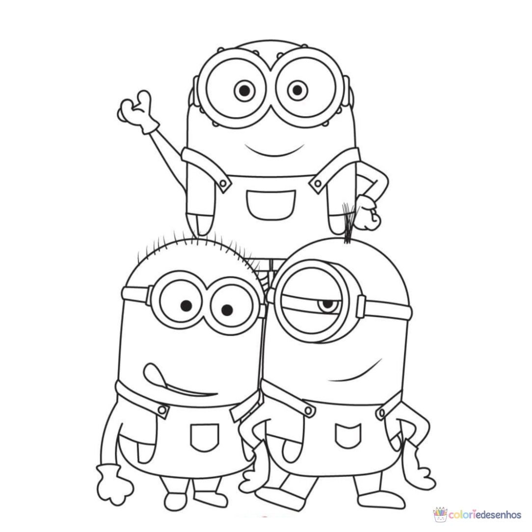 Meu malvado favorito para imprimir e colorir para colorir
