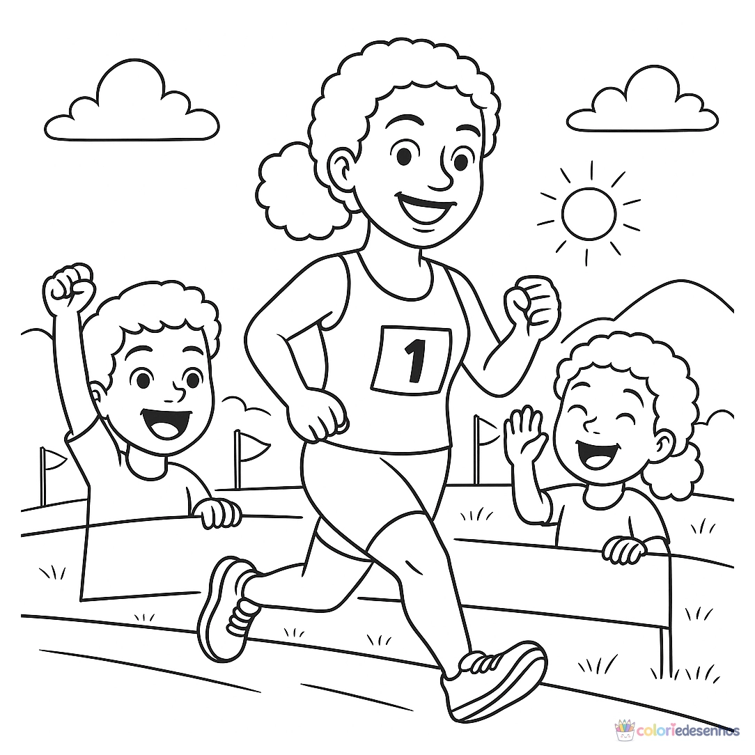 Dia das mães para colorir