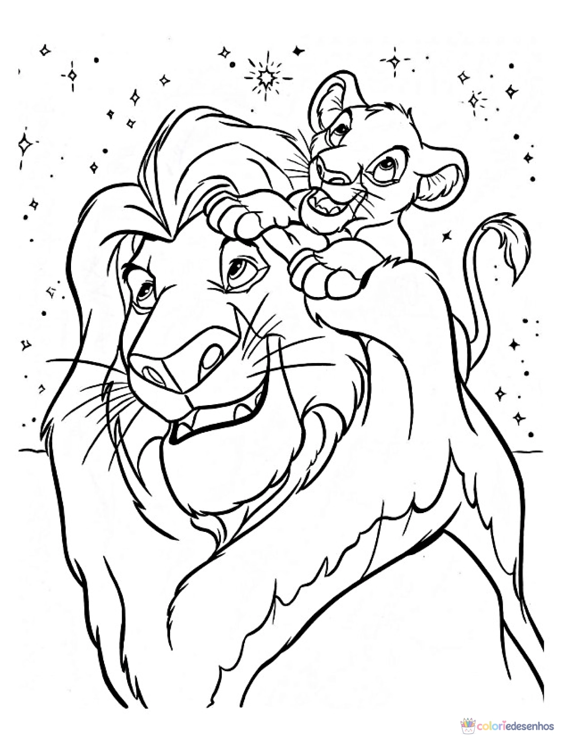 Disney para colorir